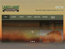 Tablet Screenshot of lakesbyronlodge.com